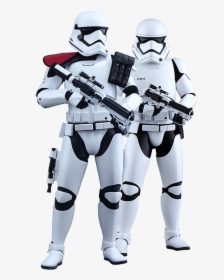 First Order Stormtrooper Officer And Stormtrooper Twin - First Order Stormtrooper, HD Png Download, Transparent PNG