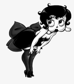 Transparent Caricature Png - Betty Boop 1930 Dizzy Dishes, Png Download, Transparent PNG