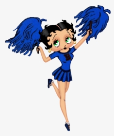 Transparent Animated Cheerleading Clipart - Cheer Betty Boop, HD Png Download, Transparent PNG