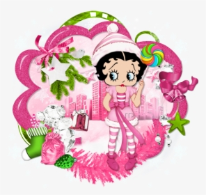 Betty Boop Pictures, Summer Wreath, Christmas 2016, - Betty Boop Summer, HD Png Download, Transparent PNG