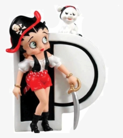 Betty Boop Letter Png - Betty Boop Pirate, Transparent Png, Transparent PNG