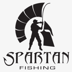 Fishing Tackle Spartan Army Logo Spartan Race - Silhouette, HD Png Download, Transparent PNG