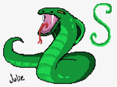 De Pixel Art Serpent, HD Png Download, Transparent PNG