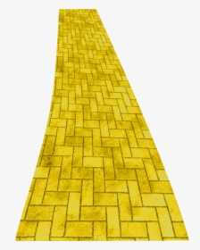 Yellow Road And Oz - Yellow Brick Road Cartoon, HD Png Download, Transparent PNG