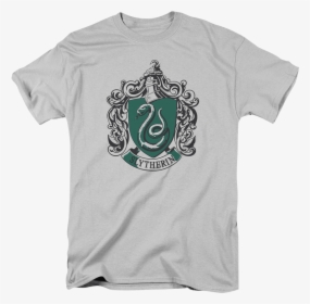 Harry Potter Slytherin Crest T-shirt - Harry Potter T Shirt Slytherin, HD Png Download, Transparent PNG