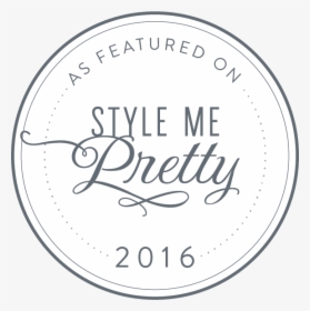 Featured On Style Me Pretty 2017, HD Png Download, Transparent PNG