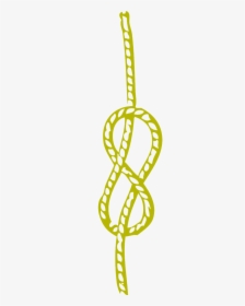 Knot Yellow Rope Free Picture - Knotted Rope Clipart, HD Png Download, Transparent PNG