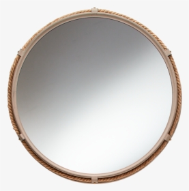 Maritime Mirror With Jute Rope - Circle, HD Png Download, Transparent PNG