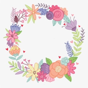 Corona Flores Dibujo Png, Transparent Png, Transparent PNG