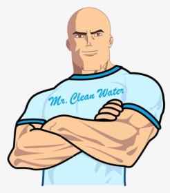 Mr Clean Man Transparent Background, HD Png Download, Transparent PNG