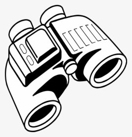 Binoculars Clipart Black And White, HD Png Download, Transparent PNG