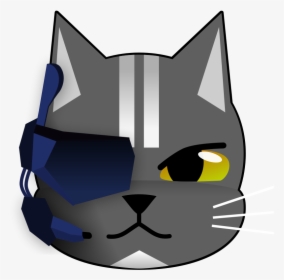 Spy, Headset, Google Glass, Cat, Animal, Face - Futuristic Cat, HD Png Download, Transparent PNG