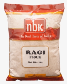 Nbk Ragi Flour 1kg - Ragi Flour, HD Png Download, Transparent PNG