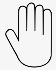 High Five Five Gesture Stop, HD Png Download, Transparent PNG