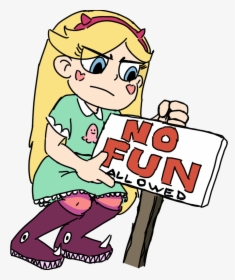 Star Butterfly Says No, HD Png Download, Transparent PNG