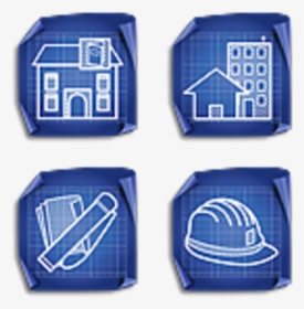Architecture Blueprint Icon, HD Png Download, Transparent PNG