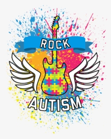 Rock Autism - Bergamo Skyline In Watercolor Background, HD Png Download, Transparent PNG
