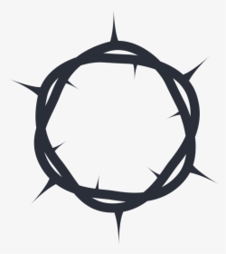 Christianity Crown Of Thorns Computer Icons Christian - Crown Of Thorns Logo Png, Transparent Png, Transparent PNG