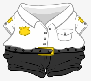 Club Penguin Wiki - Security Guard Uniform Clipart, HD Png Download, Transparent PNG