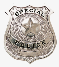 Badge Special Police Police Officer Security Guard - Special Police Badge, HD Png Download, Transparent PNG