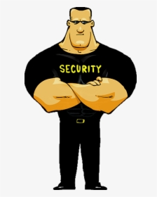 #security , #guard , #freetoedit - Security Cartoon, HD Png Download, Transparent PNG