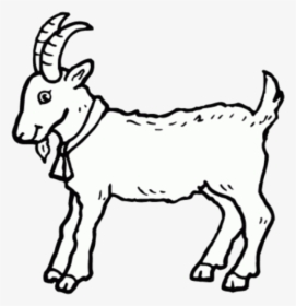 Goat Permalink To Ideas Clipart Black And White For - Goatblack And White Clipart, HD Png Download, Transparent PNG