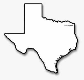 Texas - Transparent State Of Texas Outline, HD Png Download, Transparent PNG