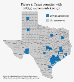 Map Texas Counties, HD Png Download, Transparent PNG