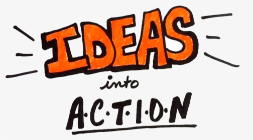 Business Idea Action Plan Icon - Ideas Into Action, HD Png Download, Transparent PNG