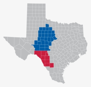 Amr Tx Mto Regions - Map Of Texas Png, Transparent Png, Transparent PNG