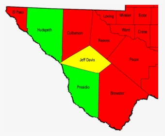 West Texas 2a Sanctuary Map - Map, HD Png Download, Transparent PNG