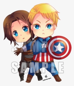 Captain America Civil War - Captain America Y Bucky Yaoi, HD Png Download, Transparent PNG