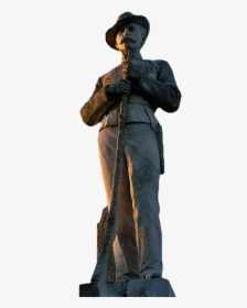 Statuepic - Confederate Statue Transparent, HD Png Download, Transparent PNG