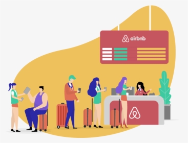 How Does Airbnb Check-in Work - Graphic Design, HD Png Download, Transparent PNG