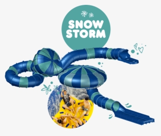 Alpamare Snow Storm Slide - Alpamare Scarborough Snow Storm, HD Png Download, Transparent PNG