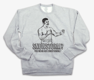 Snowstorm You Mean Air Conditioning - Long-sleeved T-shirt, HD Png Download, Transparent PNG