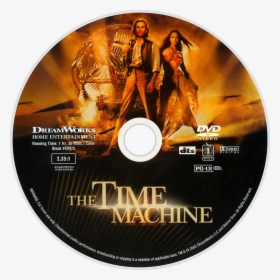 The Time Machine Dvd Disc Image , Png Download - Time Machine Dvd 2002, Transparent Png, Transparent PNG