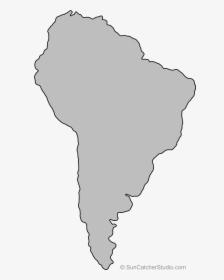 South America Outline Png, Transparent Png, Transparent PNG