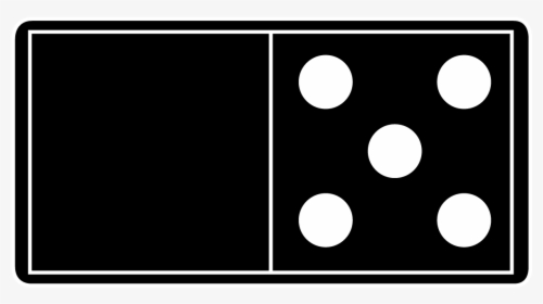 Free Dominoes Cliparts Download - Black Dominoes Clipart, HD Png Download, Transparent PNG