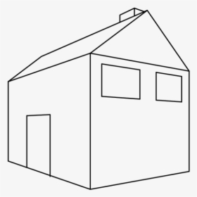 Transparent House Drawing Png - Shed, Png Download, Transparent PNG