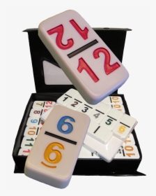 Double 12 Numbers Dominoes - Mexican Train Numbered Dominoes, HD Png Download, Transparent PNG