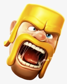 Barbarian Face - Clash Of Clans Logo Transparent, HD Png Download, Transparent PNG