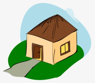 Shed,angle,house - Hut Cliparts, HD Png Download, Transparent PNG