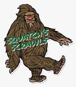 Squatch S Scrawls - Bigfoot Clipart, HD Png Download, Transparent PNG