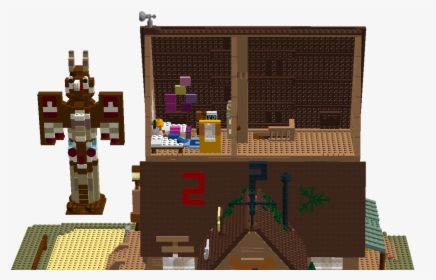 Mystery Shack Gravity Falls - Totem Pole Minecraft, HD Png Download, Transparent PNG
