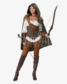 Clip Art Enchanted Forest Huntress Deluxe - Renaissance Huntress Costume, HD Png Download, Transparent PNG