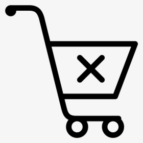 Shopping Cart Icon Png Black - Check In Icon Shopping Cart, Transparent Png, Transparent PNG