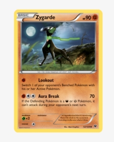 Pokemon Card Zygarde, HD Png Download, Transparent PNG