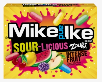 Mike And Ike Sour Licious, HD Png Download, Transparent PNG