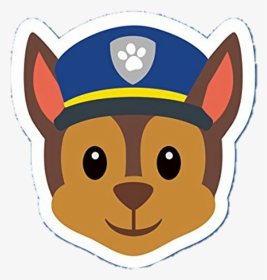 Chase Sticker Png - Chase Paw Patrol Cake Ideas, Transparent Png, Transparent PNG